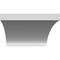 Ekena Millwork 6-in. W x 34-in. D x 40-in. H Imperial Architectural Grade PVC Knee Brace BRCP06X34X40IMP - alternate 5